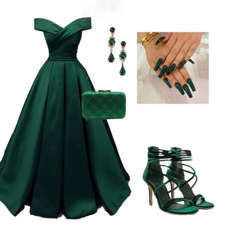 Slytherin Yule Ball Dresses Aesthetic, Women Suit Prom, Slytherin Dresses, Slytherin Yule Ball, Slytherin Dress, Yule Ball Dresses, Slytherin Costume, Slytherin Clothes, Slytherin Outfit