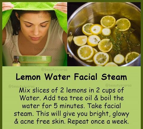 Face Steaming, About Skincare, Natural Skin Care Ingredients, Clear Healthy Skin, Natural Skin Care Remedies, Diy Skin Care Routine, Facial Steaming, Natural Face Skin Care, Good Skin Tips