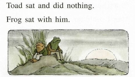 Toad Sat And Did Nothing, Frog Sitting, Motivation Poster, A Little Life, A Frog, Frog And Toad, The Frog, Pics Art, Toad