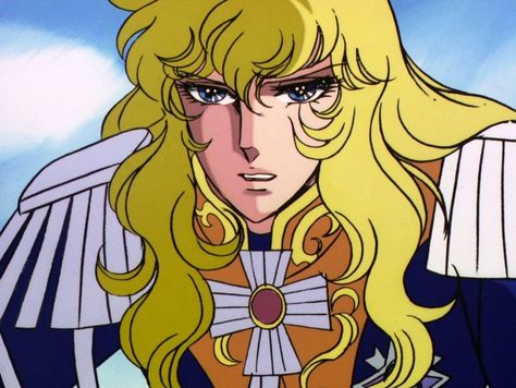 Oscar, ready to fight (screenshot) Rose Of Versailles, Lady Oscar, Versailles, Anime Character, Anime, Hair