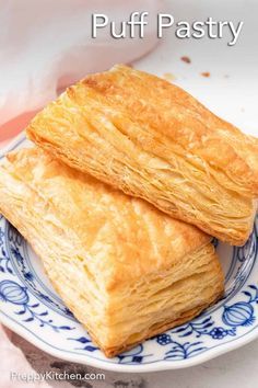 Flaky and buttery, this homemade Puff Pastry is shockingly easy to make. Made with only five simple ingredients, you can have a high-quality, melt-in-your-mouth puff pastry in no time. Recipe For Puff Pastry Dough, Flaky Puff Pastry Recipes, Homemade Puff Pastry Recipes, The Preppy Kitchen, Best Puff Pastry Recipes, Rough Puff Pastry Recipes, Puff Pastry Dough Recipes, Preppy Kitchen Recipes, Puff Pastry Dough Recipe