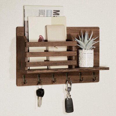 Hanging Mail Organizer, Wall Mounted Key Holder, Mail And Key Holder, Mail Storage, Mail Envelope, Ceramic Incense Holder, Mail Holder, Entrance Ways, Wall Key Holder