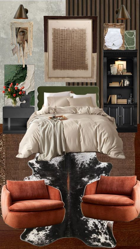 Organic modern meets Brazilian maximalist #myfirstshuffle Organic Modern, Bedroom