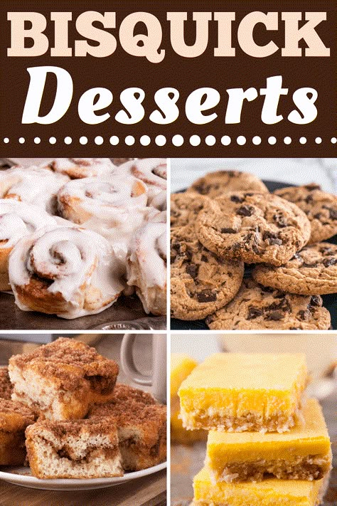 Look for some quick Bisquick desserts? From cheesecake to muffins to cookies, these easy recipes make baking a piece of cake! Recipes That Use Bisquick, Desserts Made With Bisquick, What Can I Make With Bisquick, Bisquick Deserts, Downspout Waterfall, Bisquick Recipes Dessert, Bisquick Dessert Recipes, Bisquick Homemade, Easy Bisquick Recipes