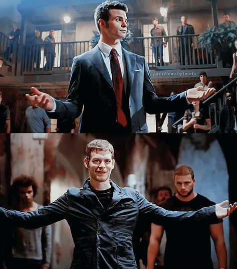 Vampire.Originals 👑 no Instagram: “Elijah or klaus? ❤️✨ . . . For more: @klausmikaelson.hybird .…” Elijah Vampire Diaries, Elijah The Originals, Klaus From Vampire Diaries, Klaus The Originals, Batman Vs Joker, Elijah Mikaelson, Klaus And Caroline, Vampire Movies, Vampire Diaries Guys