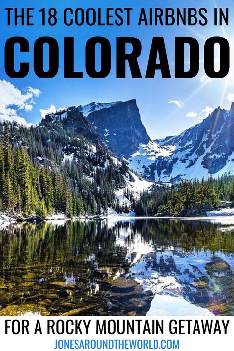 Planning an upcoming trip and searching for the best Airbnbs in Colorado? I’ve compiled the ultimate guide with some of the most incredible rentals and unique places to stay across the state! If you’re looking for beautiful wilderness and mountain ranges, Colorado, USA is the ultimate outdoor lover’s dream! Also, there are cosmopolitan cities (Denver, Boulder, Colorado Springs, Aspen) and welcoming towns that highlight history, cultural experiences, and amazing food and drinks. #colorado #travel Places To Stay In Denver Colorado, Dnrs Rounds, Best Places To Stay In Colorado, Where To Stay In Colorado, Best Places In Colorado, Colorado Airbnb, Amazing Waterfall, Travel Colorado, Colorado Travel Guide