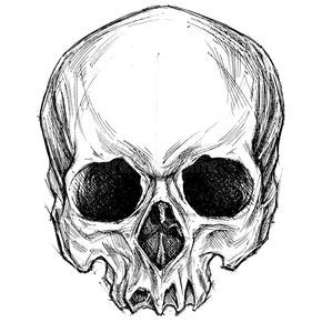 Skull Drawing Sketches, Reaper Drawing, Half Skull, Skull Sketch, Skeleton Face, Dremel Carving, Skulls Drawing, Posca Art, Drawing Vector