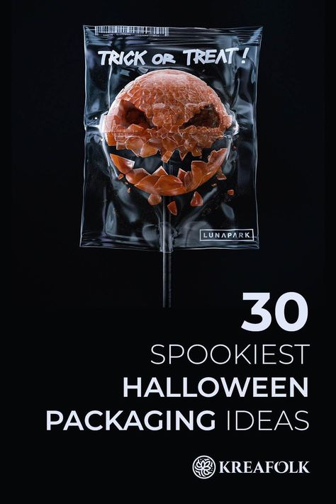 Trick or treats, be so sweet, give me something good to eat! Here are some of the spookiest halloween products and packaging design ideas you should check! Halloween Food Packaging, Halloween Branding, Products Packaging Ideas, Halloween Design Graphic, Halloween Ads, Halloween Packaging, Mummy Candy, Zombie Coffee, Halloween Sweet Treats