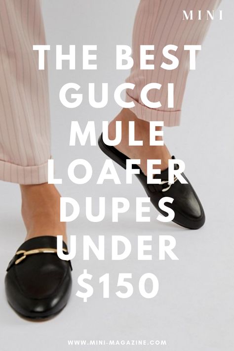 You don't have to shell out thousands for the Gucci Princetown slippers— you can pick up these Gucci mule dupes all under $150! Click through to shop these mules and add them to your spring and summer outfits. #gucci #guccishoes #guccimules #mules #muleloafers #loafers #gucciloafers #gucciprincetown #princetownslippers #guccislippers #gucciprincetownslippers #summeroutfits #summerfashion #springoutfits #springfashion #ootd #summerstyle #springstyle Tan Mules Outfit, Mules Outfit Winter, Classic Gucci Leather Mules, Luxury Chic Gucci Mules, Loafer Mules Outfit, Luxury Gucci Mules With Leather Sole, Gucci Mules Outfit, Mule Outfits Women, Gucci Mule