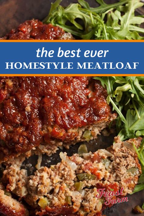 Guy Fieri Meatloaf Recipes, Best Southern Meatloaf Recipes, Juicy Meatloaf Recipes, Southern Meatloaf Recipes, Meatloaf With Brown Sugar, Quick Meatloaf Recipes, Meatloaf Oatmeal Recipe, Southern Meatloaf, Meatloaf With Oatmeal