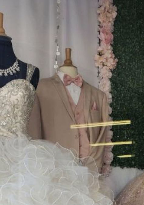 Quince Chambelanes Outfits Pink, Chambelanes Outfits Pink, Chambelanes Outfits Quinceanera Pink, Quinceanera Court Outfits, Pink And Gold Quinceanera Dress, Quinceanera Chambelanes Outfits, Quince Chambelanes Outfits, Chambelanes Outfits Quinceanera, Chambelan Outfits