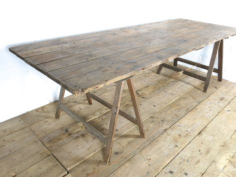 Sawhorse Table, Saw Horse Table, Dining Aesthetic, Trestle Table Legs, Marquee Decoration, Cake Display Table, Trestle Tables, Pipe Desk, A Frames