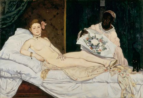 Olympia Painting, Manet Olympia, Edouard Manet Paintings, Manet Art, Mary Cassatt, Joan Mitchell, Visual Thinking, Amedeo Modigliani, Flash Fiction