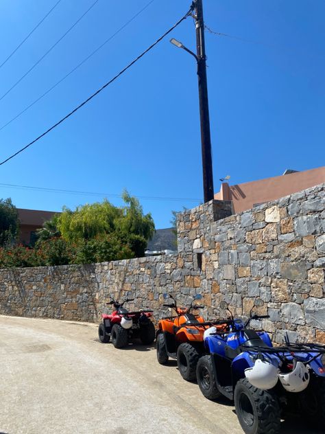 Greece, Krete Malia 2022 | Quad | Beach | Sun | Summer Vibe Malia Greece, Greek Summer, Paros Greece, Travel Wishlist, Travel Spots, Paros, Mykonos, Summer 2024, Quad