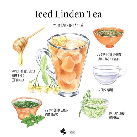 Fig Leaf Tea, Linden Tea, Calendula Tea, Magic Food, Tea Blends Recipes, Golden Forest, Tea Drink Recipes, Homemade Cookbook, Medicinal Tea