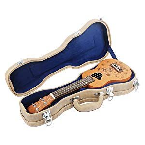 The 10 Best Ukulele Cases and Gig Bags In 2023 - Uke Like The Pros Blog Ukulele Case, Ukulele Soprano, Tenor Ukulele, Locks & Key, Antique Hardware, Brown Brown, Carrying Case, Ukulele, Hard Case