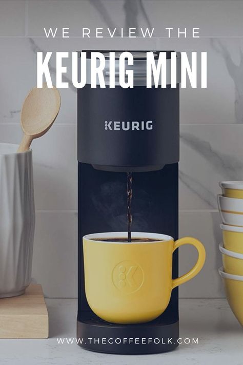 The Keurig Mini is the smallest and most affordable model in the Keurig line-up. There are two versions available: the Keurig K-mini and the Keurig K-mini plus. Keurig Mini, Nutribullet Blender, The Coffee, Coffee Maker, Coffee, Tableware, Coffee Machine