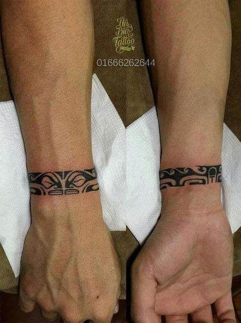 Water Wrist Band Tattoo, Wrist Band Tattoo, Tattoos And Their Meanings, Band Tattoos For Men, Maori Tattoos, Forearm Band Tattoos, Band Tattoo Designs, Polynesian Tattoo Designs, Armband Tattoo Design