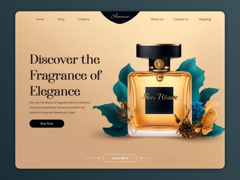 Perfume Website Design Ideas, Perfume Banner Design Ideas, Fragrance Website Design, Perfume Banner Design, Perfume Website Design, Perfume Social Media Design, Perfume Branding Design, Perfume Creative, Nature Magazine