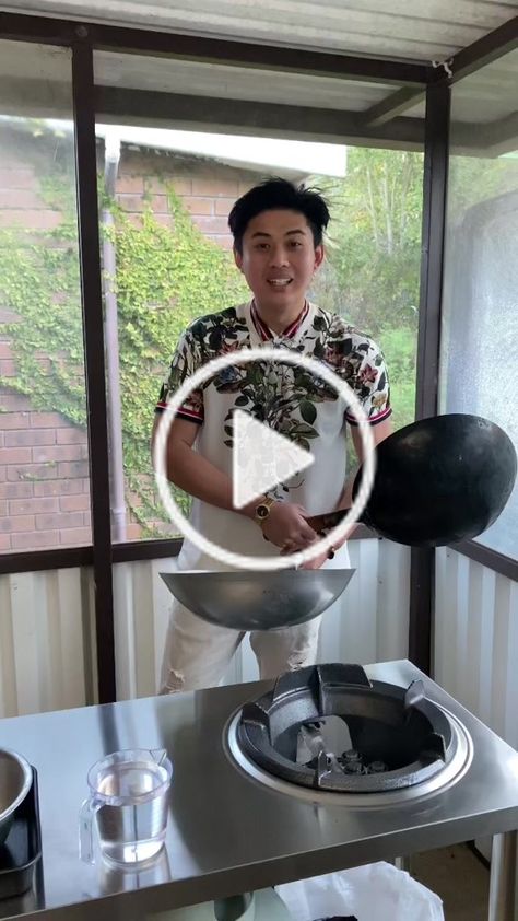 Wok Cooking Recipes, Wok Cooking, Chinese Cooking, Tiktok Video, Noodle Recipes, Tiered Cake Stand, Food Videos, Cooking Recipes, Sound