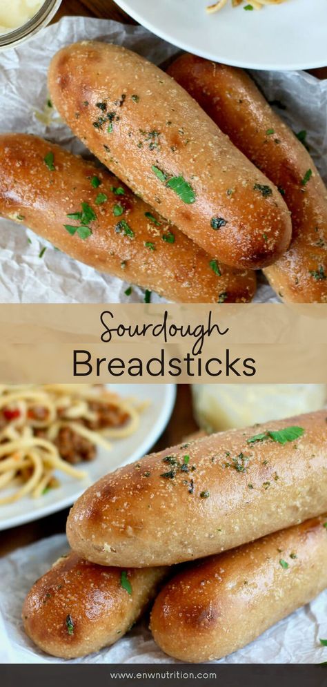 Sour Dough Bread Sticks, Sourdough Breadsticks Quick, Sourdough Discard Breadsticks Quick, Sourdough Discard Breadsticks Recipe, Sourdough Bread Sticks Recipe, Sourdough Discard Garlic Bread Sticks, Sourdough Side Dish, Garlic Herb Sourdough Bread, Sourdough Garlic Bread Sticks