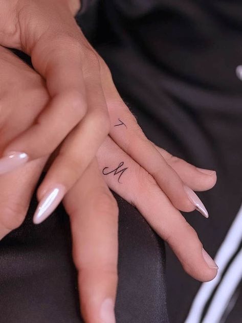 43 Wedding Ring Tattoos To Honor True Love - Our Mindful Life Couple Ring Finger Tattoos, Wedding Ring Finger Tattoos, Wedding Ring Tattoos, Marriage Tattoos, Couple Tattoo Ideas, Finger Tattoos For Couples, Ring Tattoo Designs, Wedding Band Tattoo, Wife Tattoo