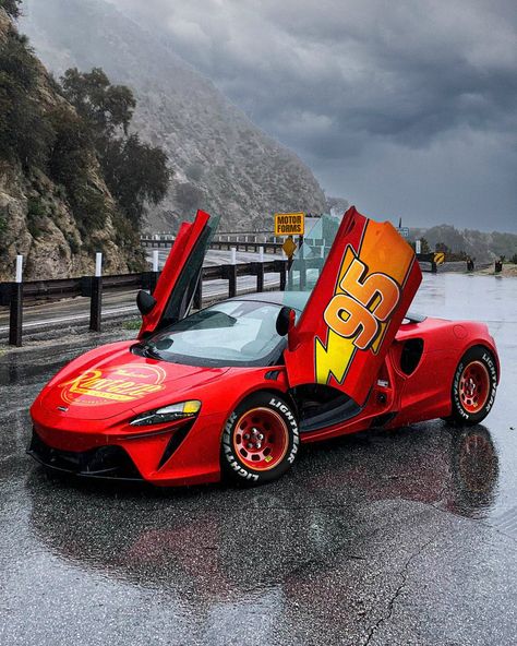 Lightning Mcqueen Car, Cute Text Quotes, Young Leonardo Dicaprio, Fast Sports Cars, Cool New Gadgets, Lightning Mcqueen, Fancy Cars, Cars Movie, Tuner Cars