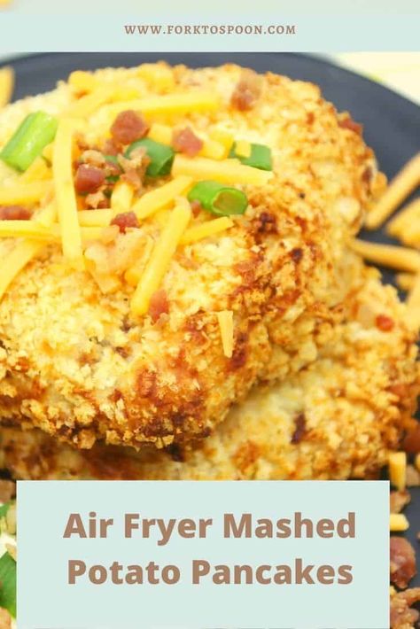 Air Fryer Potato Cakes From Mashed Potatoes, Mashed Potato Fritters Air Fryer, Air Fryer Mashed Potato Cakes, Air Fryer Potato Cakes, Leftover Mashed Potato Recipes Air Fryer, Leftover Mashed Potato Pancakes, Mashed Potato Patties, Instant Pot Mashed Potatoes, Yummy Vegetables