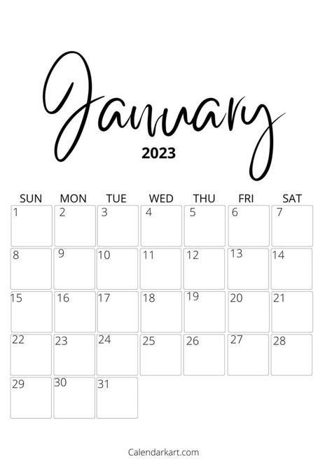 Free Printable Calendars and Planner Templates - CalendarKart Calender Template Printable 2023, Printable Yearly Calendar 2023, January Printable Calendar 2023, Free Printables Calendar 2023, Free Printable Calendar2023, 2023 Calender Design, Printable Calendar Pages 2023, 2023 Calendars Printable, Free Calender Printables 2023