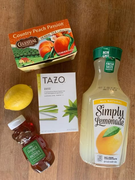 Starbucks Medicine Ball Tea Recipe, Medicine Ball Recipe, Starbucks Medicine Ball Recipe, Medicine Ball Tea, Starbucks Medicine Ball, Simply Lemonade, Simple Snacks, Starbucks Drinks Recipes, Starbucks Copycat