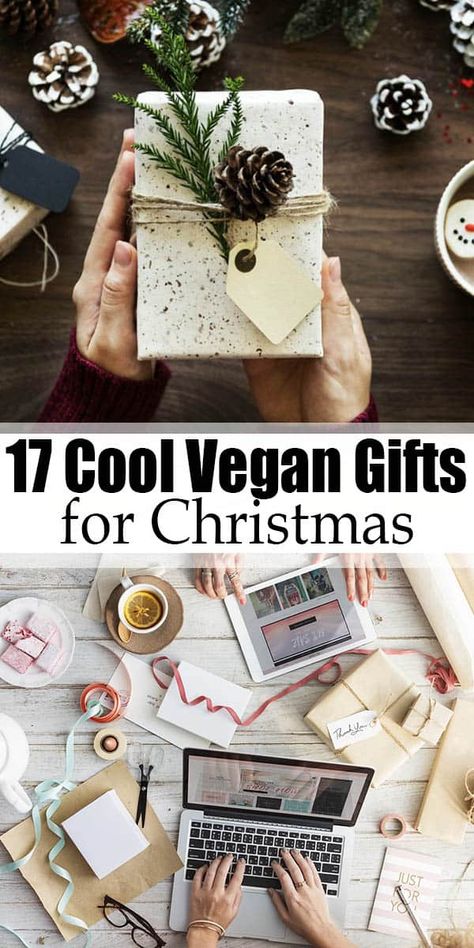 Gifts For Vegans Christmas, Vegan Gifts For Her, Vegan Gift Basket Ideas, Vegan Diy Gifts, Ideas For Gifts For Friends, Funny Gifts For Best Friend, Vegan Food Gifts, Vegan Gift Basket, Vegan 101