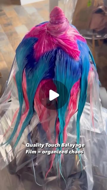 Sydney Lopez 🌈 Rainbow Hair Edu 🌈 Social Stagies on Instagram: "🌟Star Sectioning🌟 clean sectioning brought to you by @qualitytouchfoil Balayage Film + all that magical length from @greatlengthsusa Fashion Colored Tape Ins   🌟 create the “backdrop” by painting the perimeter more solid panels   🌟 the star section will create a symmetrical crown, that will act as a veil over the rest   #creativecolor #rainbowhair #pinkhair #bluehair  #tapeinextensions #colorfulhair #creativehair #happyhair #greatlengthshairextensions #greatlengthsusapartner #qualitytouchfoil #heartsectionswithsyd #goodhairdaybysydlopez #headlineshairdesigndentontx #behindthechair #beautylaunchpad #hotonbeauty" Two Different Colored Hair, Hair Dye Placement Ideas, Tape Ins, Colored Tape, Multicolored Hair, Tape In Extensions, Behind The Chair, Happy Hair, Creative Colour