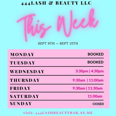 Do you need to get your lashes done? Let’s boost your confidence and get you some lash extensions 😍 SOME AVAILABILITY IS STILL OPEN FOR THE WEEK! Be sure to book your 2week & 3week refills in a timely manner ⏳ ⭐️ SEPTEMBER SCHEDULE is now OPENNNN ⭐️ ❥ use the 🔗 in @444lash bio for pricing information, availability, and policies! ❥ all squeeze-ins require an additional $25 to book #lashtrends #dallaslash #dfwlashartist #lashartist #trending #lashcourse #lashtraining #northdallaslashtech #... Lashes Done, Boost Your Confidence, Lash Artist, Lash Extensions, Manners, Do You Need, Lashes, Confidence, Train