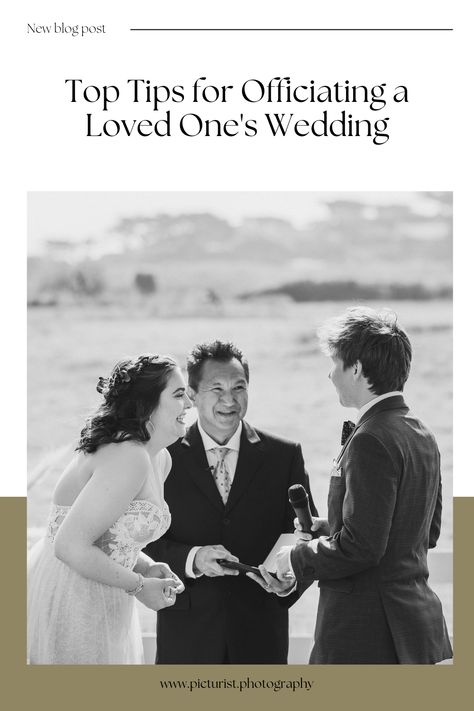 Tips For Officiating A Wedding, Friend Officiating Wedding, Officiating A Wedding Ceremony, Officiating A Wedding, Marriage Officiant, Funny Anecdotes, Love Humor, Best Friend Wedding, Dress Appropriately