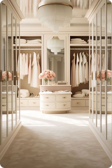 Walk In Wardrobe Ideas Master Bedrooms, Walking Closet, Dream Closet Design, Luxury Closets Design, Dekorasi Kamar Tidur, Dream Closets, Dream House Rooms, Luxury Homes Dream Houses, Dressing Room Design