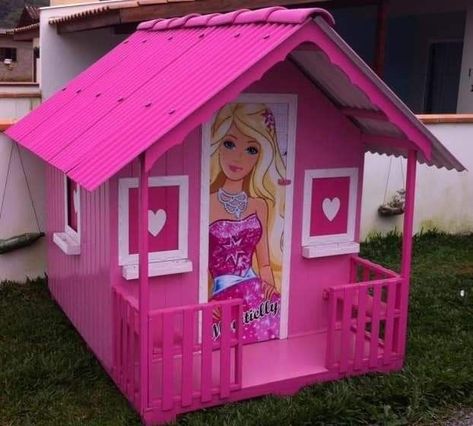 Colorful Dollhouse, Big Doll House, Big Doll, Kids Backyard Playground, Backyard Kids Play Area, Backyard Playhouse, Princess Toys, Toy House, Barbie Birthday