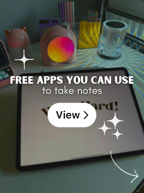 Lemon8 · FREE Apps You Can Use To Take Notes! · @CompSkyy Note Taking Apps Android, Free Note Taking Apps, Notes Making App, Take Notes, Cute Notes, Study Skills, Quick Workout, Student Life, Study Notes