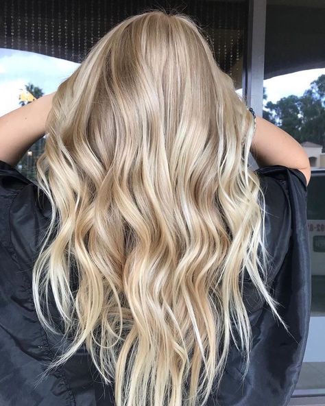 What You Need to Know Before Dyeing Your Hair for the First Time| Blonde Hair| Tips| Beauty #blondehair #goingblonde #wavyblondehair Blonde Hair Neutral Tones, Blond Hair With Root Melt, Blond Hair With Dimension, Honey Blonde Baylage Hair, Butter Blonde Balayage, Blended Blonde Highlights, Trendy Blonde Hair, Blonde Hair Tips, Curled Blonde Hair