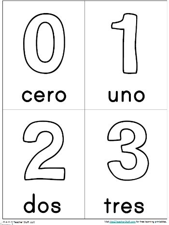 Spanish colors and numbers printables http://atoztea.ch/ItGsOh Numbers Spanish, Spanish Kindergarten, Spanish Preschool, Spanish Flashcards, Preschool Spanish, Spanish Numbers, Spanish Colors, Numbers Worksheet, Spanish Basics