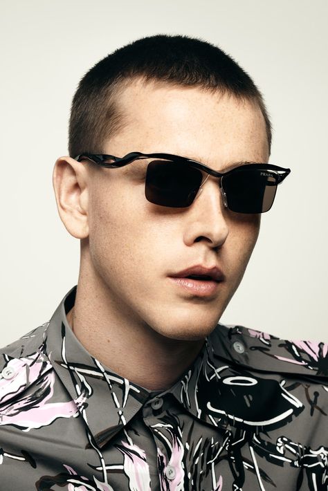 Buy Prada Runway Sunglasses Online Prada Sunglasses Mens, Prada Eyewear Men, Re Edition Prada, Prada Shades Men, Luxury Men's Polarized Aviator Sunglasses, Prada Runway, Prada Runway Sunglasses, Prada Spring, Jogging Suit