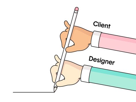 Client & the Designer by Burnt Toast on Dribbble Graphic Design Memes, Parallax Effect, Burnt Toast, Raster To Vector, Design Jobs, Show And Tell, Global Community, Creative Professional, Toast