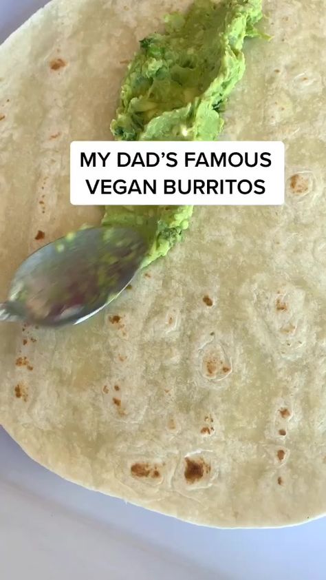 Burrito Recipe Vegan, Plant Based Dads, Carleigh Bodrug Plant You, Vegan Protein Burrito, Vegan Burritos, Burrito Vegan, Carleigh Bodrug, Vegan California Burrito, Famous Vegans