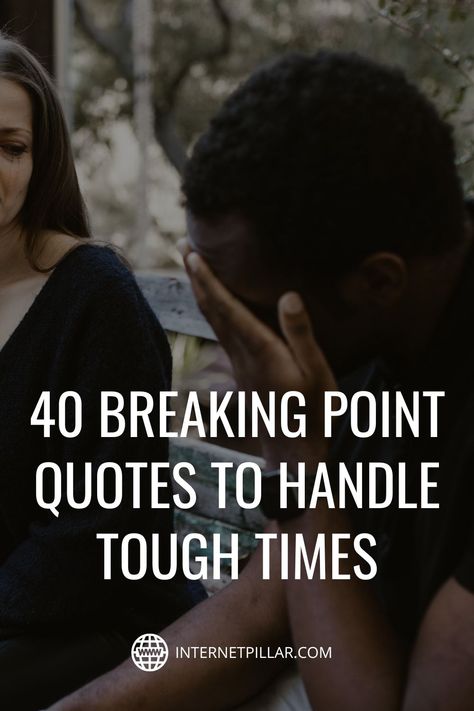 40 Breaking Point Quotes to Handle Tough Times - #quotes #bestquotes #dailyquotes #sayings #captions #famousquotes #deepquotes #powerfulquotes #lifequotes #inspiration #motivation #internetpillar Better To Say Nothing Quotes, I'm So Done With You Quotes, Not Needed Quotes, Not Ready To Commit Quotes, When Things Get Tough Quotes Hard Times Relationships, Quotes About Being Done With Someone, Quotes About Sticking Together, Say Something Quotes, Times Up Quotes