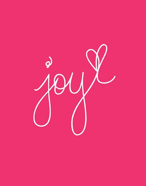 Joy<3 Word Joy, Joy Quotes, Motivational Wall Decor, Wallpaper Inspiration, Fb Cover, Choose Joy, Happy Heart, Typography Art, Typography Prints