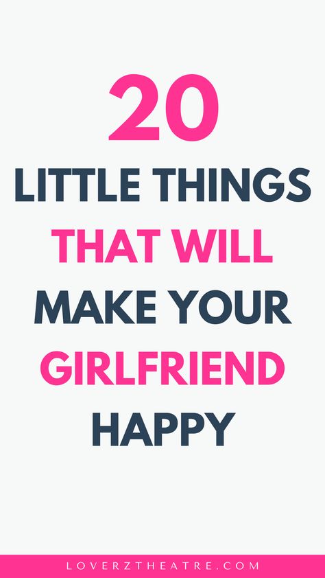 These are the most romantic things to do for your girlfriend that will melt her heart. Are you looking for sweet ways to pamper your girl? Do you want to do little things to make her feel special? Check out these relationship advice on 20 things to do to make your girlfriend happy. Tips on how to make your woman happy Ways To Make Her Feel Special, How To Make Her Feel Special, How To Pamper Your Girlfriend, How To Make Girlfriend Happy, How To Make Gf Happy, How To Tell Your Girlfriend You Love Her, Small Things To Do For Your Girlfriend, How To Make Your Girlfriend Feel Special, How To Make Someone Feel Special