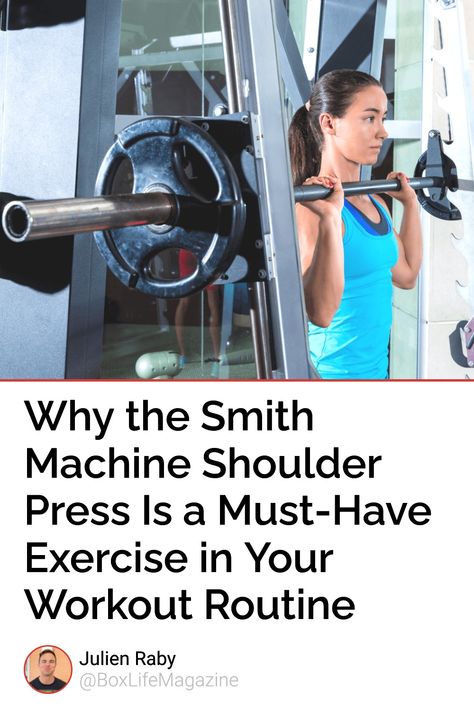 Want to build strong and defined shoulders? Discover the power of Smith machine shoulder press for maximizing shoulder strength and development. Barbell Shoulder Press, Compound Lifts, Dumbbell Shoulder Press, Best Shoulder Workout, Aesthetic Physique, Shoulder Exercises, Muscle Imbalance, Smith Machine, Overhead Press