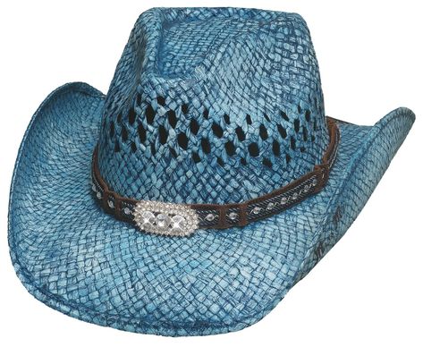 PRICES MAY VARY. Straw RUN A MUCK COLLECTION Item Number: 2841 Style WILD AND BLUE Material: TOYO STRAW Brim: 3 3/4" Features:  - RUN A MUCK COLLECTION - Item Number: 2841 - Style WILD AND BLUE - Material: TOYO STRAW - Brim: 3 3/4" - Color: BLUE - Size: S - Code: BU2841TS1695WB Straw Cowgirl Hat, Womens Straw Hats, Restaurant Uniforms, Chef Wear, Straw Cowboy Hat, Western Hat, Elegant Hats, Cowgirl Hat, Western Hats