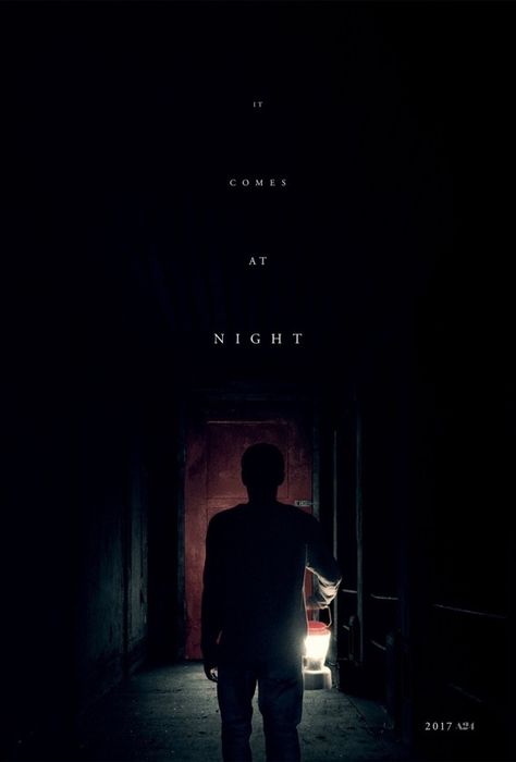 It Comes At Night Movie Poster, Psychological Thriller Movie Posters, It Comes At Night, Tam Film, Series Posters, Christopher Abbott, Night Movie, Joel Edgerton, Film Horror