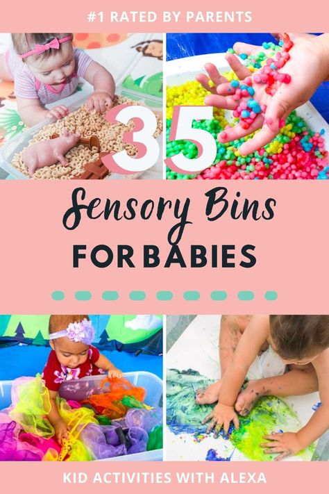 Sensory Bins 9 Month Old, Sensory Bin For 9 Month Old, Sensory 8 Month Old Play Ideas, Sensory Games For 6 Month Old, 4 Month Sensory Play, 9 Month Old Sensory Activities, 9 Month Sensory Play, Sensory For 4 Month Old, Sensory For 9 Month Old