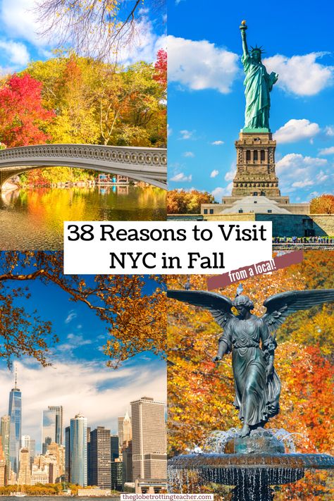 In all honesty, New York City is never a bad idea. But, fall truly is a standout time of year. So in this guide, you’ll find all the reasons and fall activities in NYC that make it the best time to visit New York City. New York City In October, New York City In Fall, Nyc In November, Nyc In October, New York In Fall, Nyc In The Fall, New York In September, New York In October, Best Places In New York